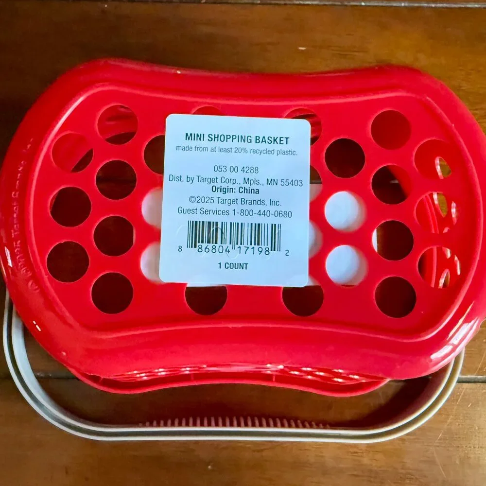 NEW Target Mini Shopping Basket